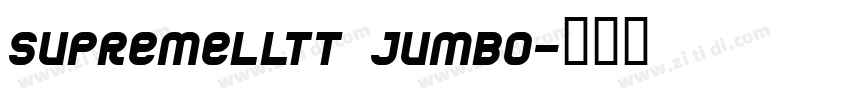 SupremeLLTT Jumbo字体转换